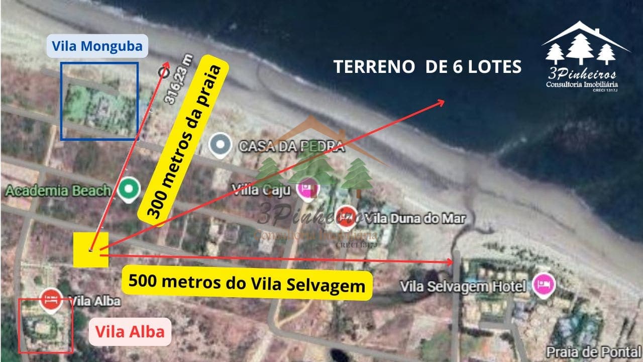 6 Lotes Exclusivos Fortim-CE: Praia do Pontal | Alto Potencial