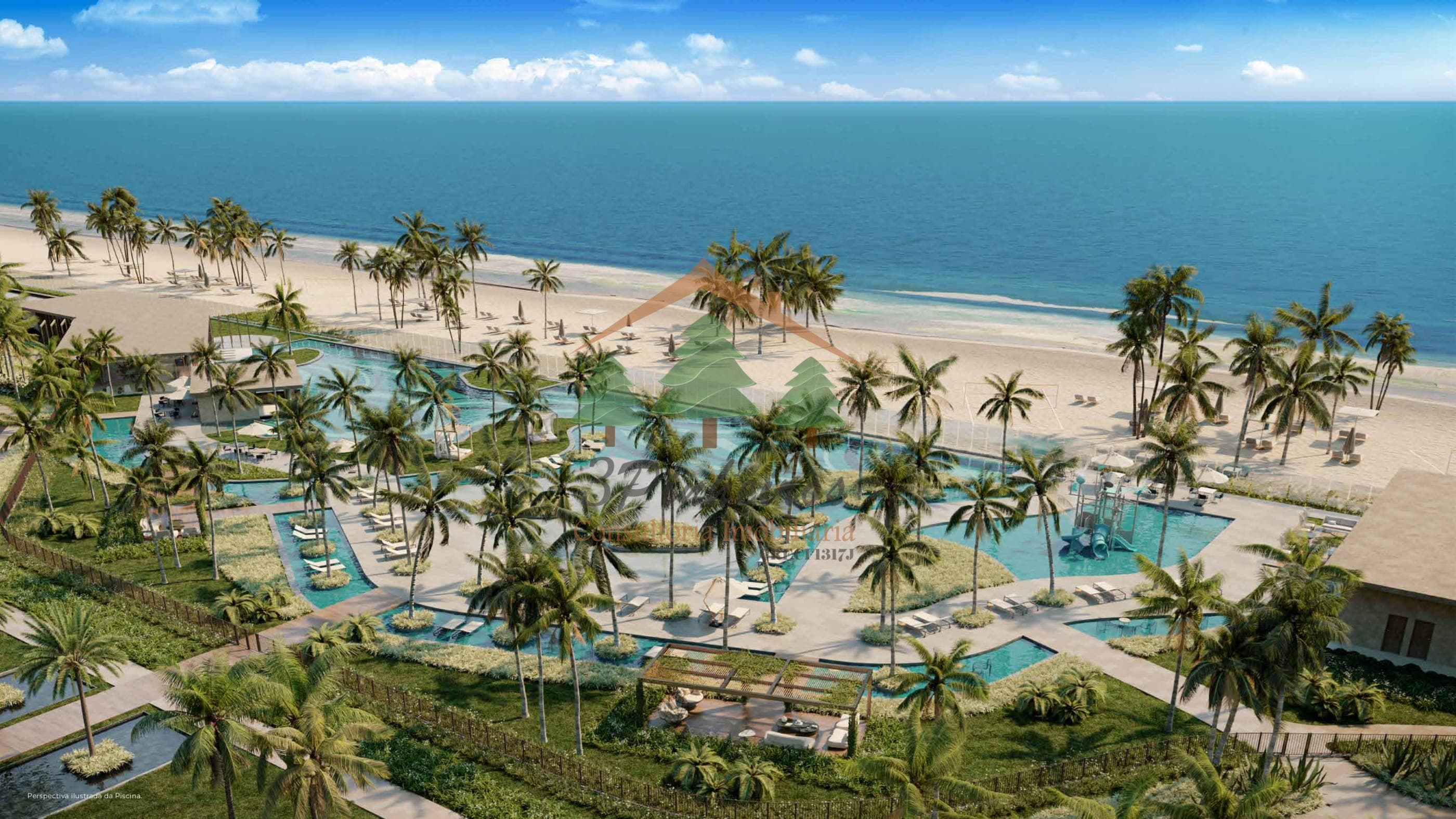 Apartamentos Mandara by Yoo - Frente Mar no Porto das Dunas, Aquira...