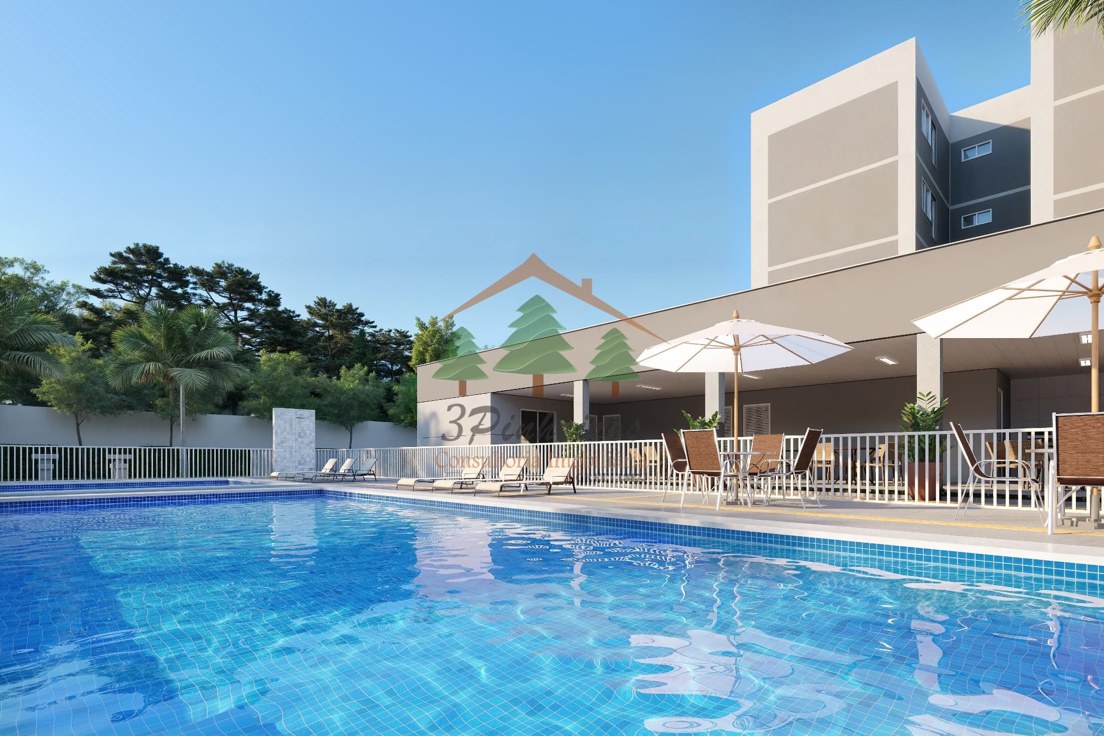 Gran Village Bosque 2: Apartamentos com Beach Tennis e Lazer Completo no Coaçu
