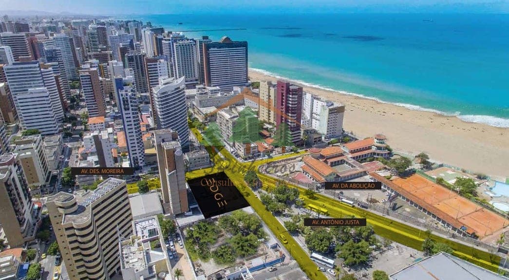 Edge Meireles: Mansões Suspensas com Vista Mar, 1 por Andar e Heliponto em Fortaleza