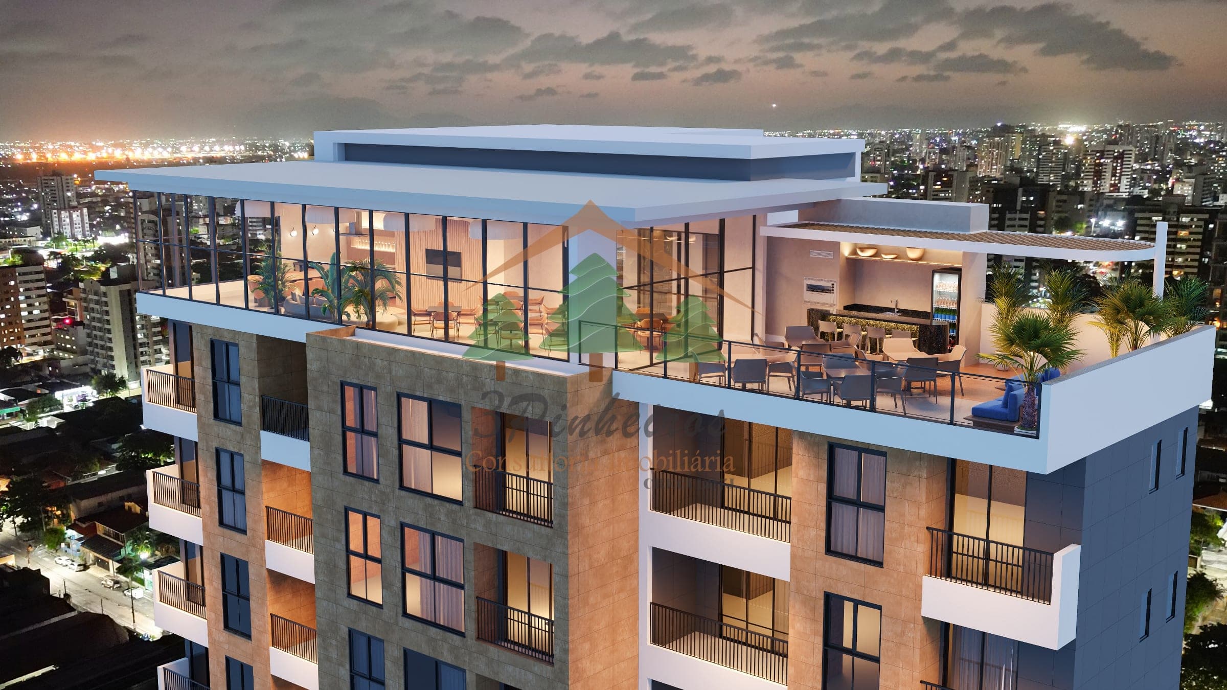 Apartamento à venda no Dionísio Torres em Fortaleza – rooftop
