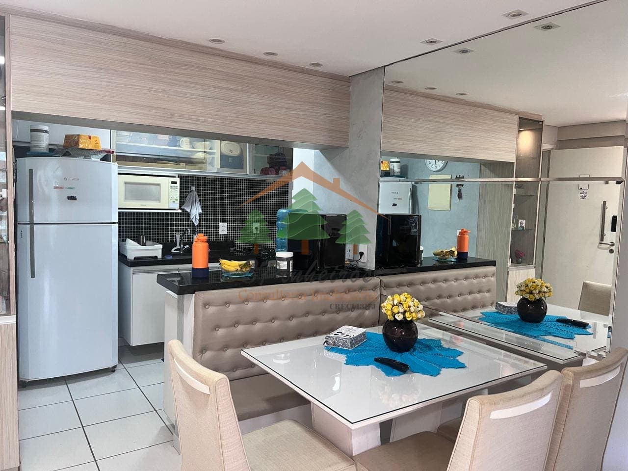 Apartamento à venda no Presidente Kennedy em Fortaleza – sala