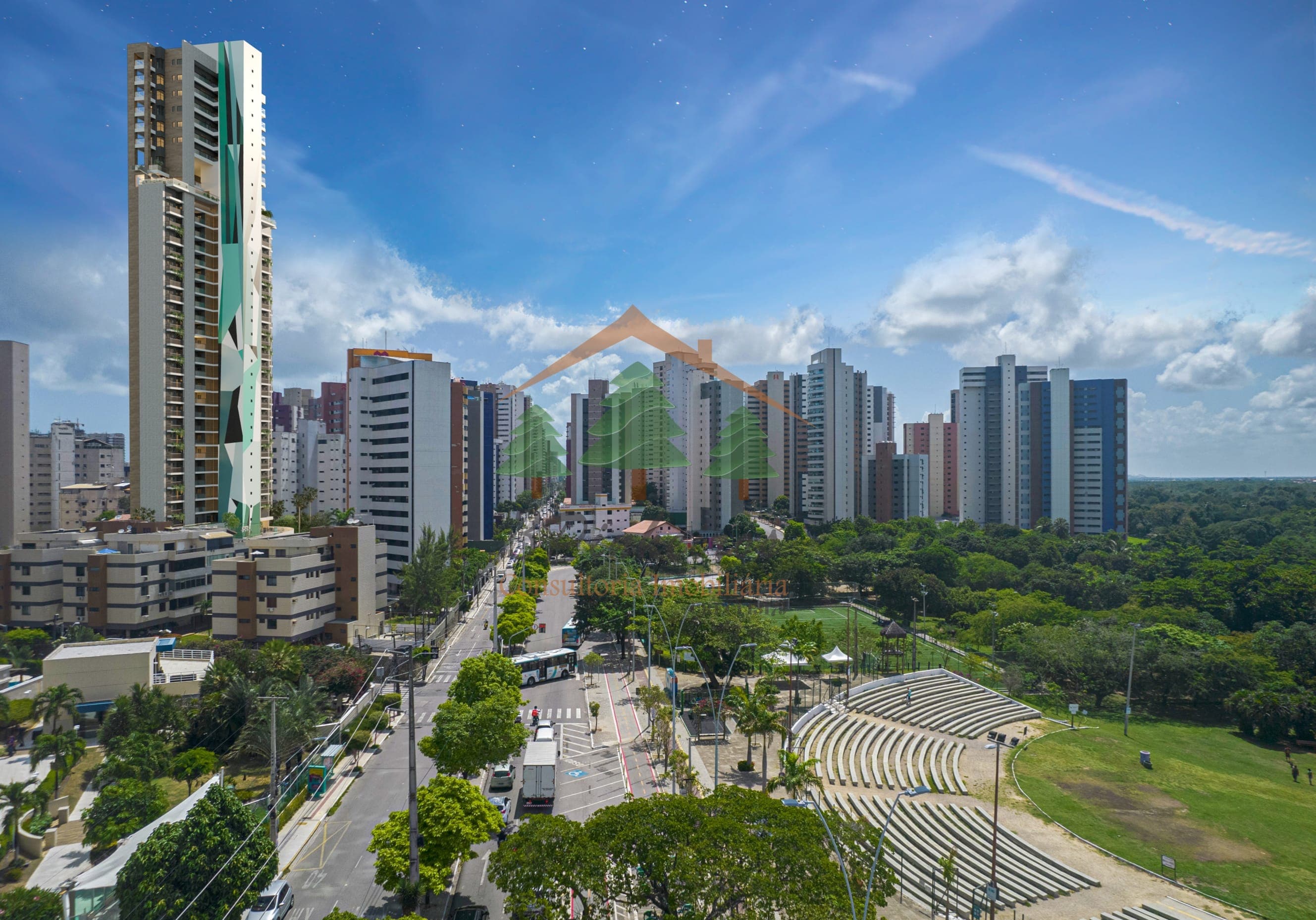 Apartamento à venda no Cocó em Fortaleza-Ceará – vista