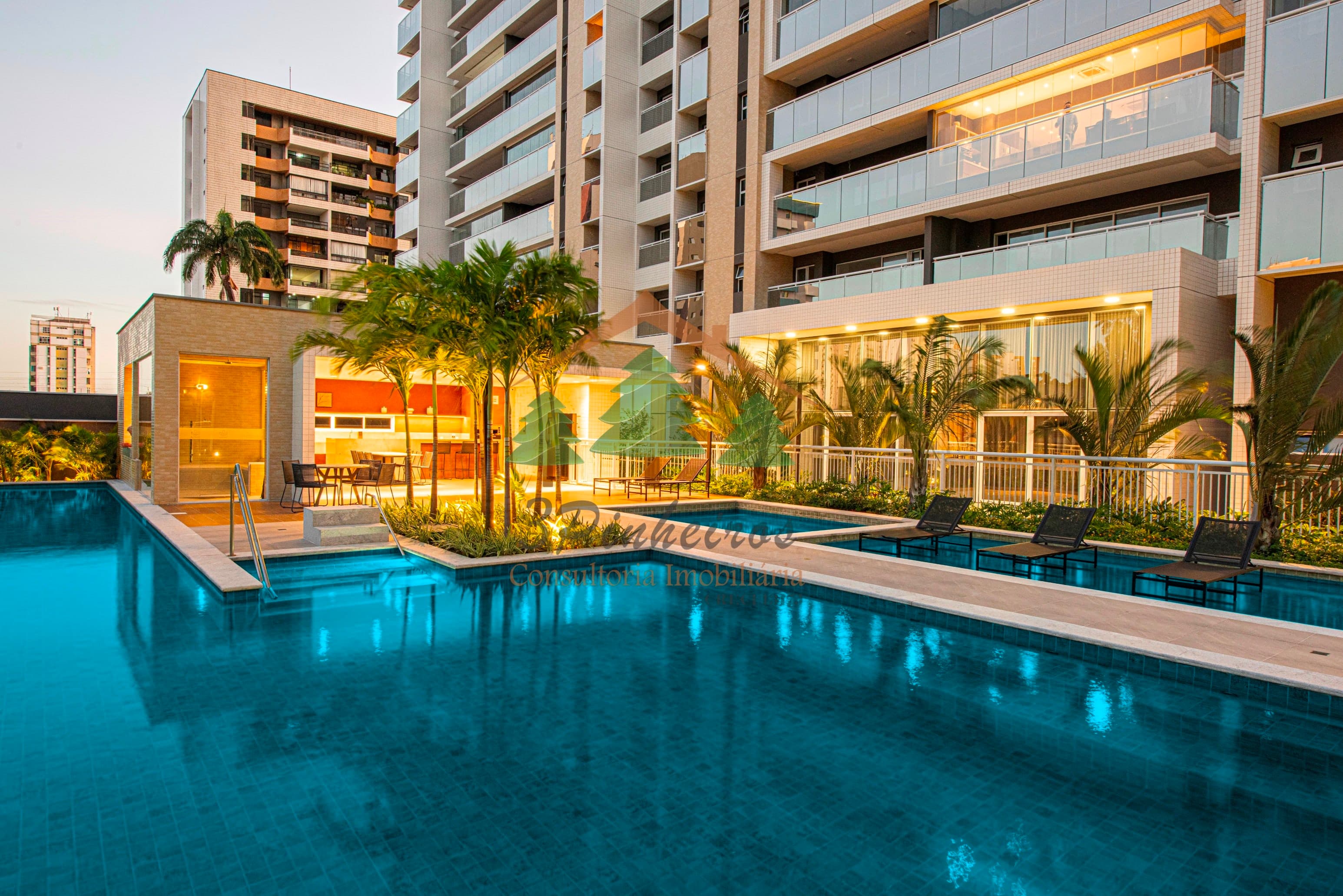 Apartamento à venda na Aldeota em Fortaleza – piscina