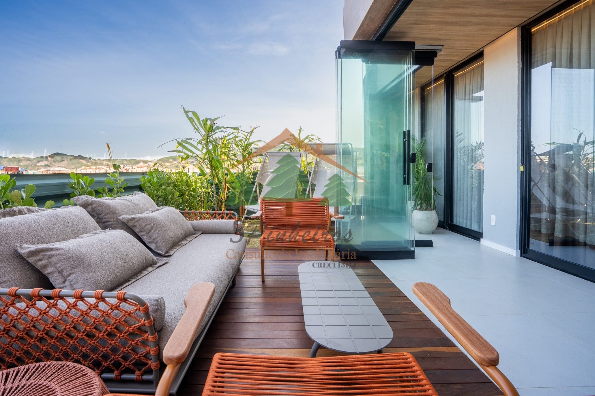 Apartamento à venda no Japão em Aquiraz-Ceará – varanda