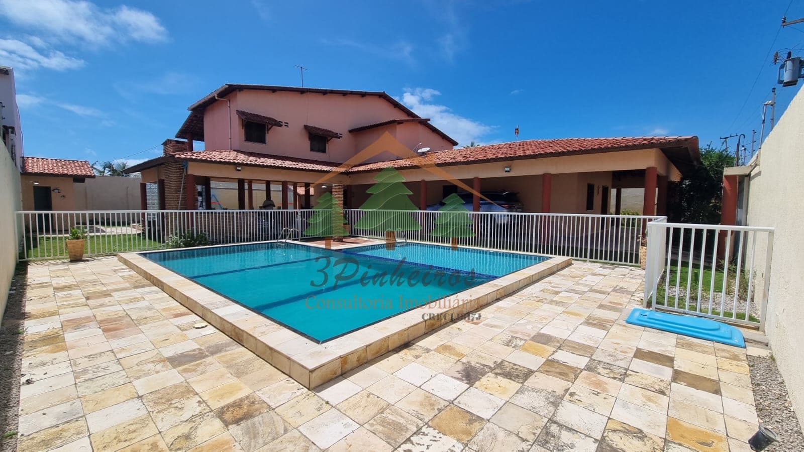 Casa à venda na Caponga em Cascavel-Ceará – piscina