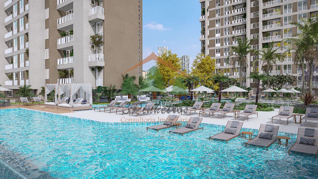 Apartamento à venda na Fátima em Fortaleza-Ceará – piscina