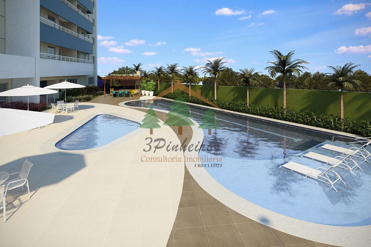 Apartamento à venda no Dunas em Fortaleza-Ceará – piscina