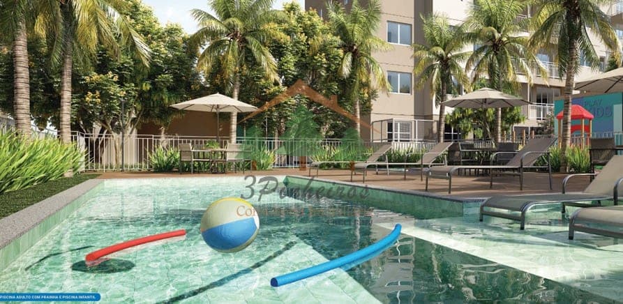 Apartamento à venda no Parreão em Fortaleza-Ceará – piscina