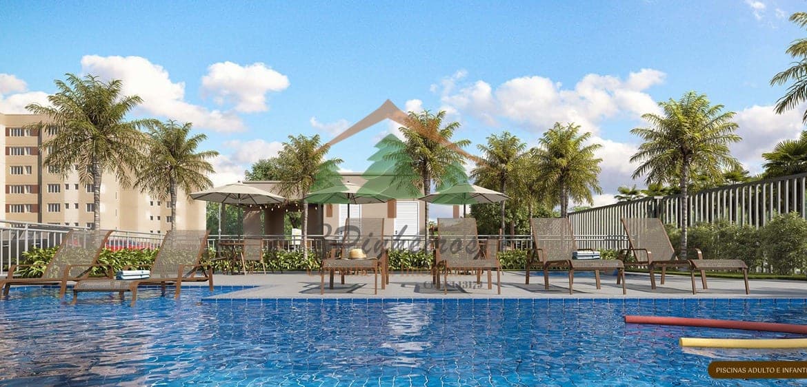 Apartamento à venda no Barroso em Fortaleza – piscina