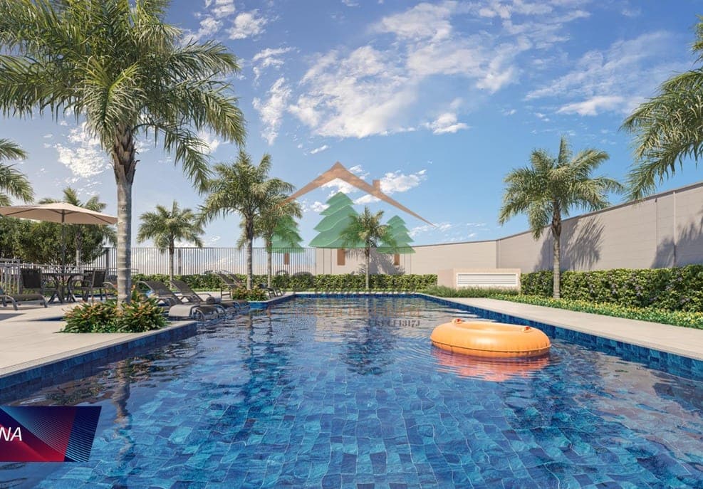 Apartamento à venda no Centro em Eusébio – piscina