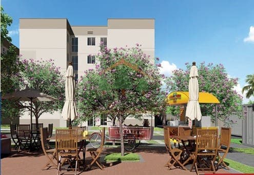 Apartamento à venda em Maracanaú – àrea externa