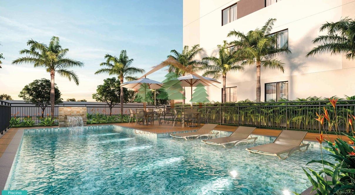 Apartamento à venda no Praia do Futuro em Fortaleza-Ceará – piscina