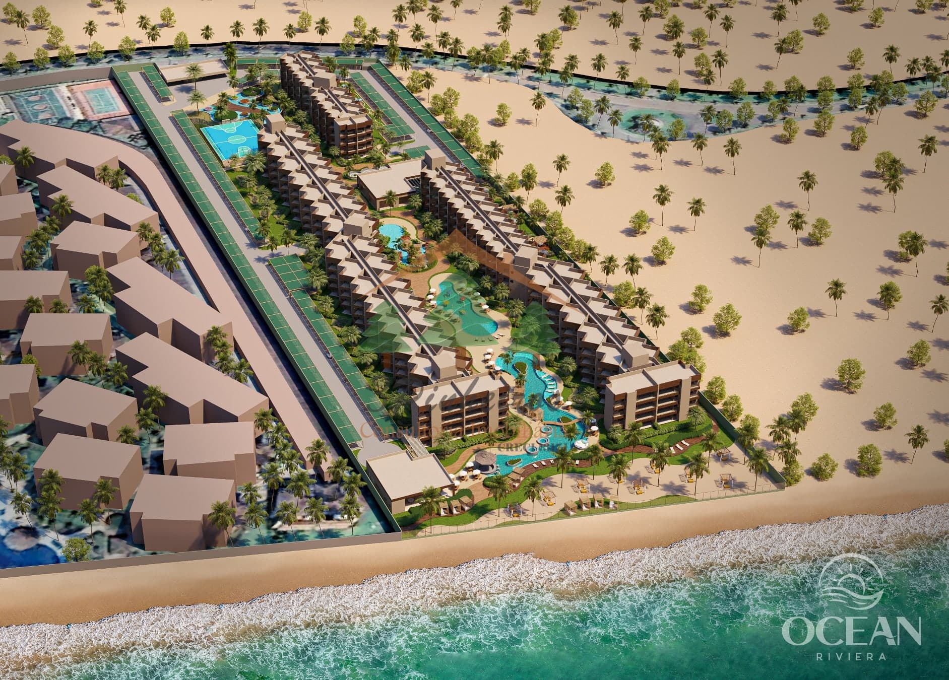 Apartamento à venda na Complexo Aquiraz Riviera em Aquiraz-Ceará – master plan
