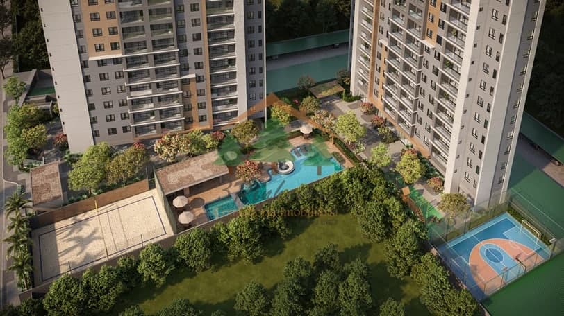 Apartamento à venda no Cidade dos Funcionários em Fortaleza-Ceará – área de lazer