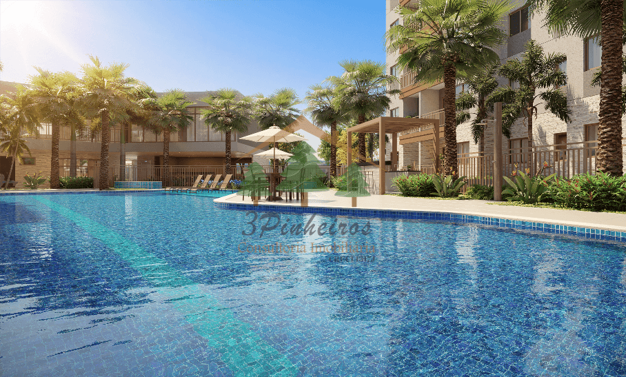 Apartamento à venda no Porto das Dunas em Fortaleza – piscina