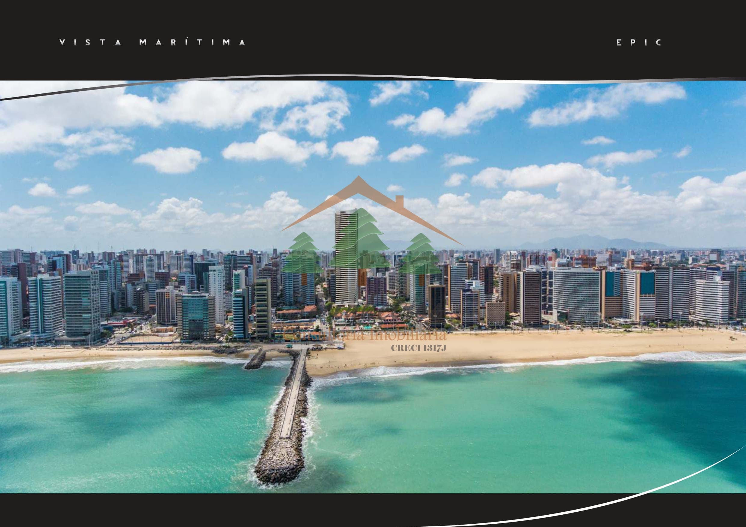 Apartamento à venda no Meireles em Fortaleza – vista da torre epic