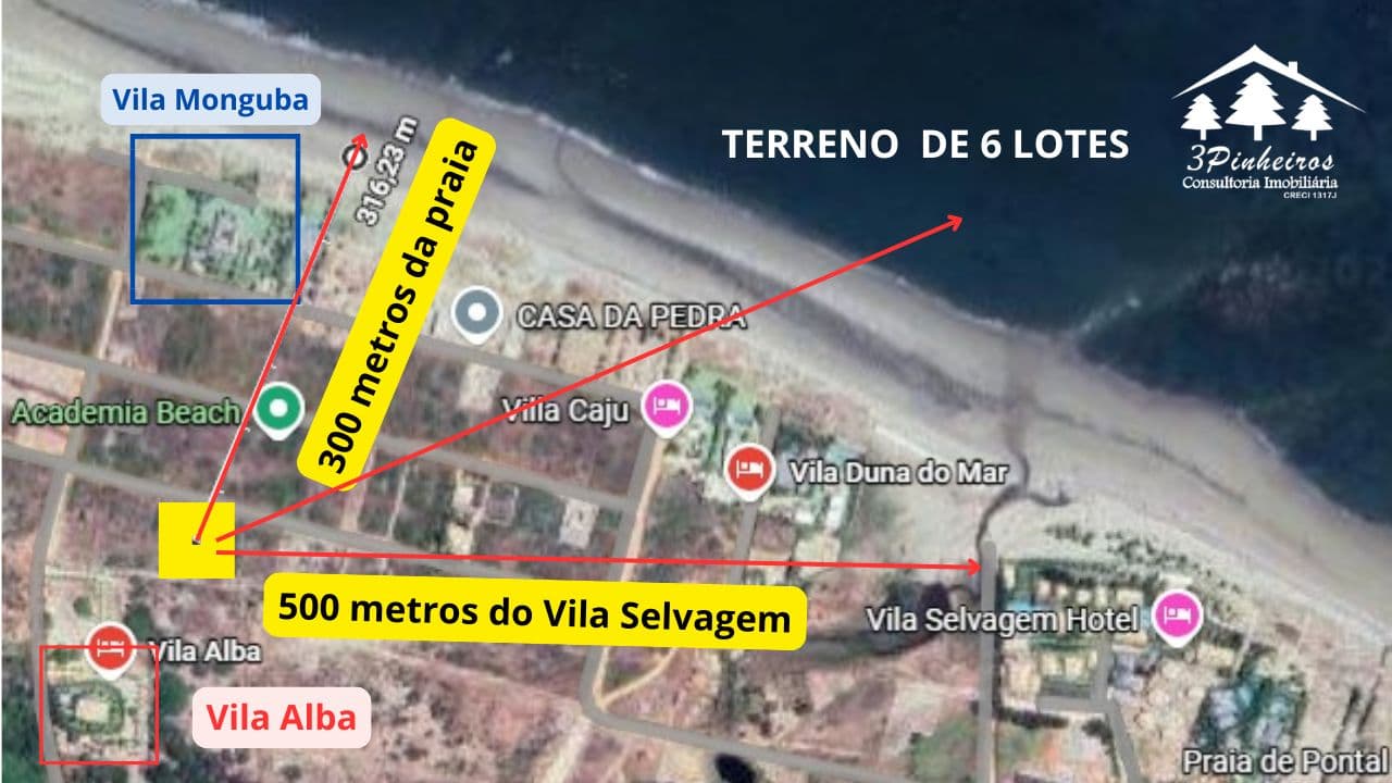 6 Lotes Exclusivos Fortim-CE: Praia do Pontal | Alto Potencial