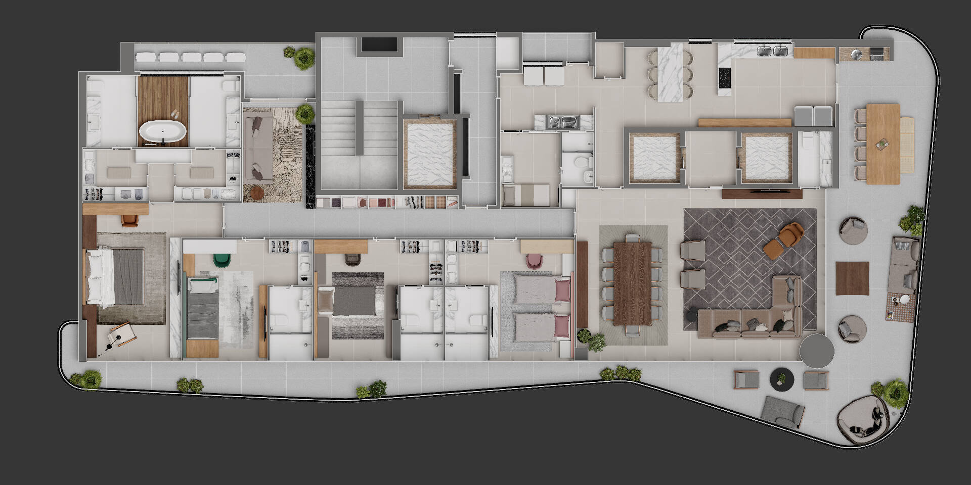 Apartamento à venda com 5 quartos, 353367m² - Foto 22