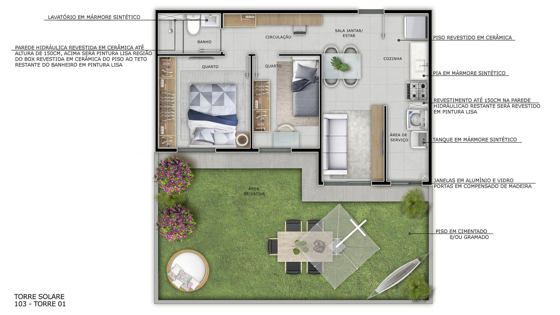 Apartamento à venda com 2 quartos - Foto 15