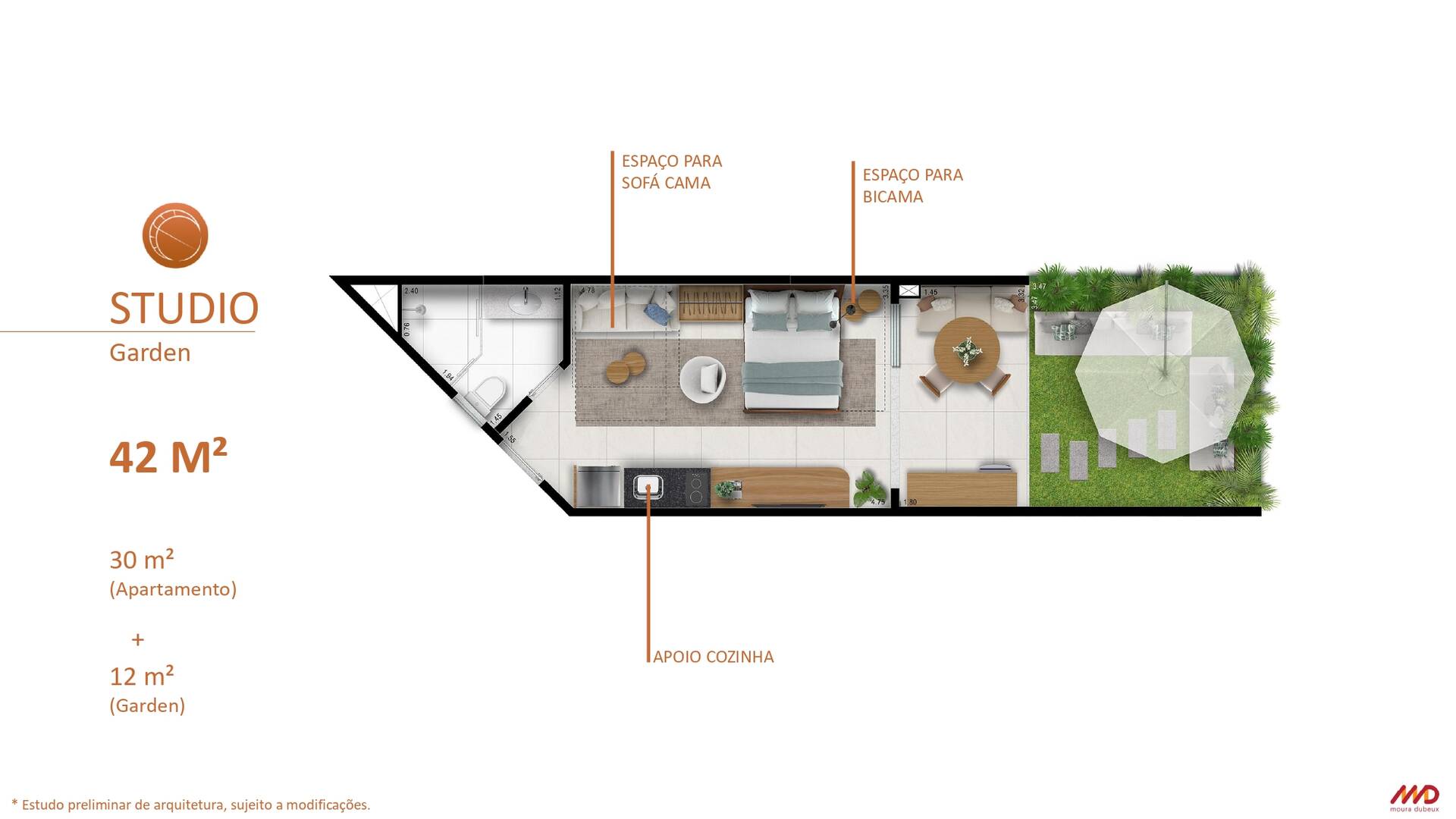Apartamento à venda com 1 quarto - Foto 18