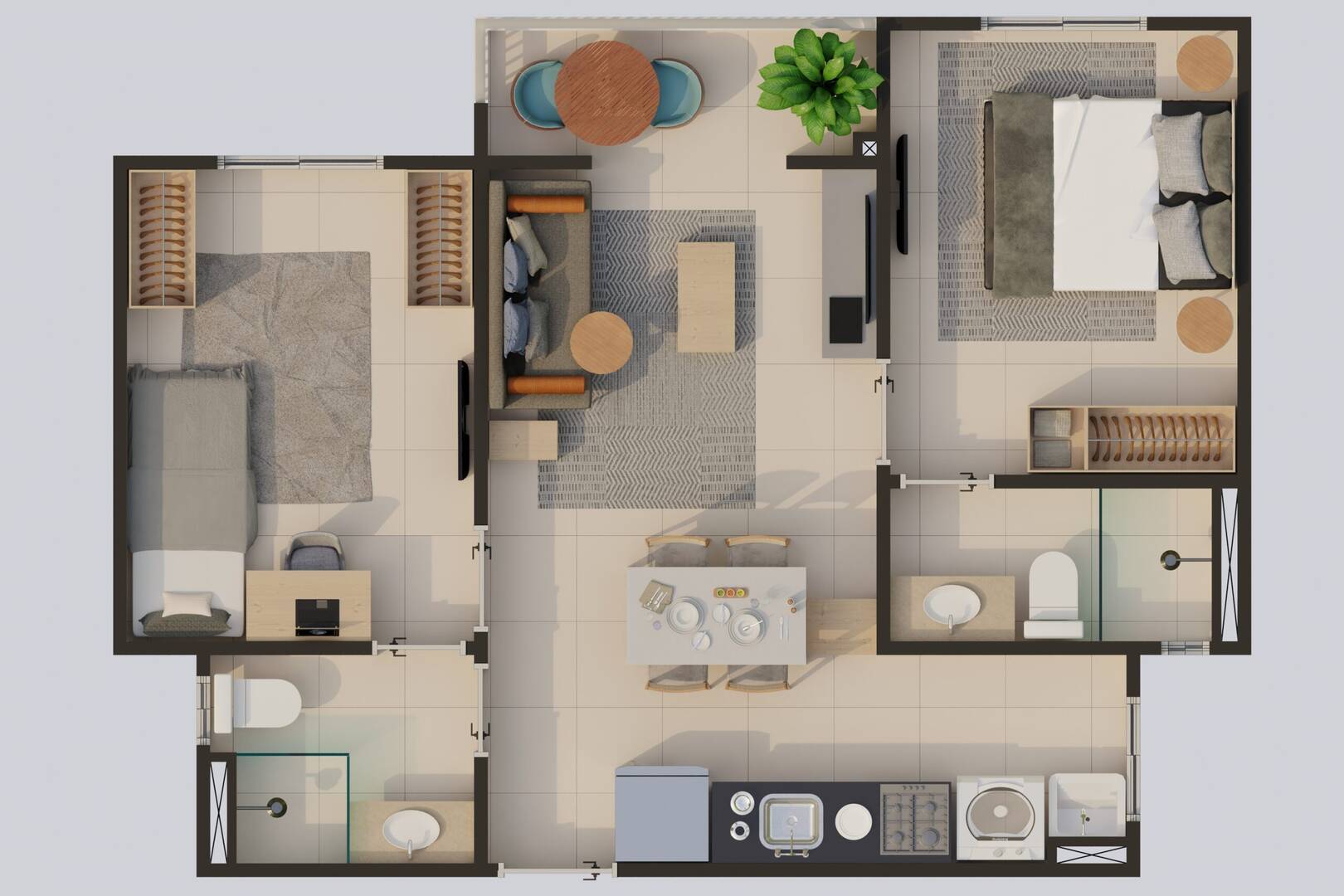 Apartamento à venda com 2 quartos - Foto 10