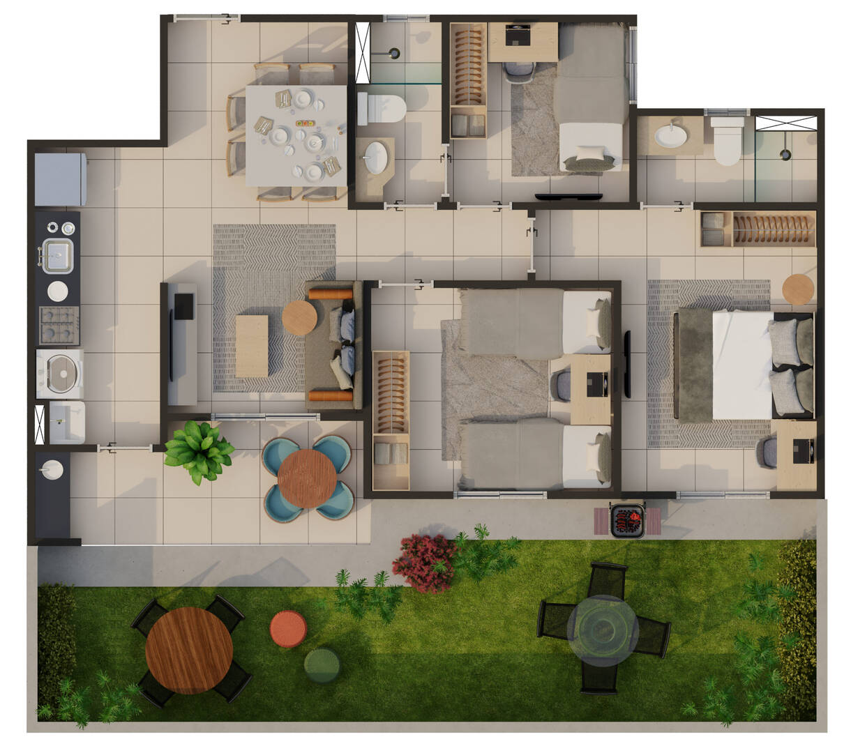 Apartamento à venda com 2 quartos - Foto 12