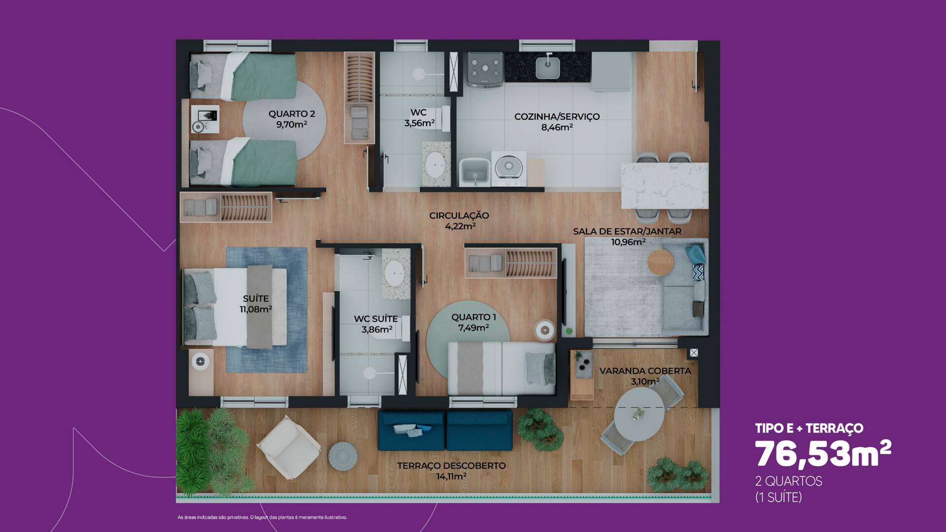 Apartamento, 2 quartos - Foto 17