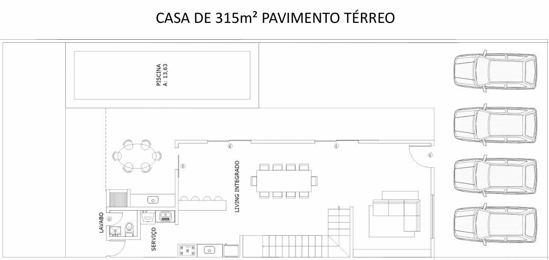 Casa, 4 quartos, 315 m² - Foto 6