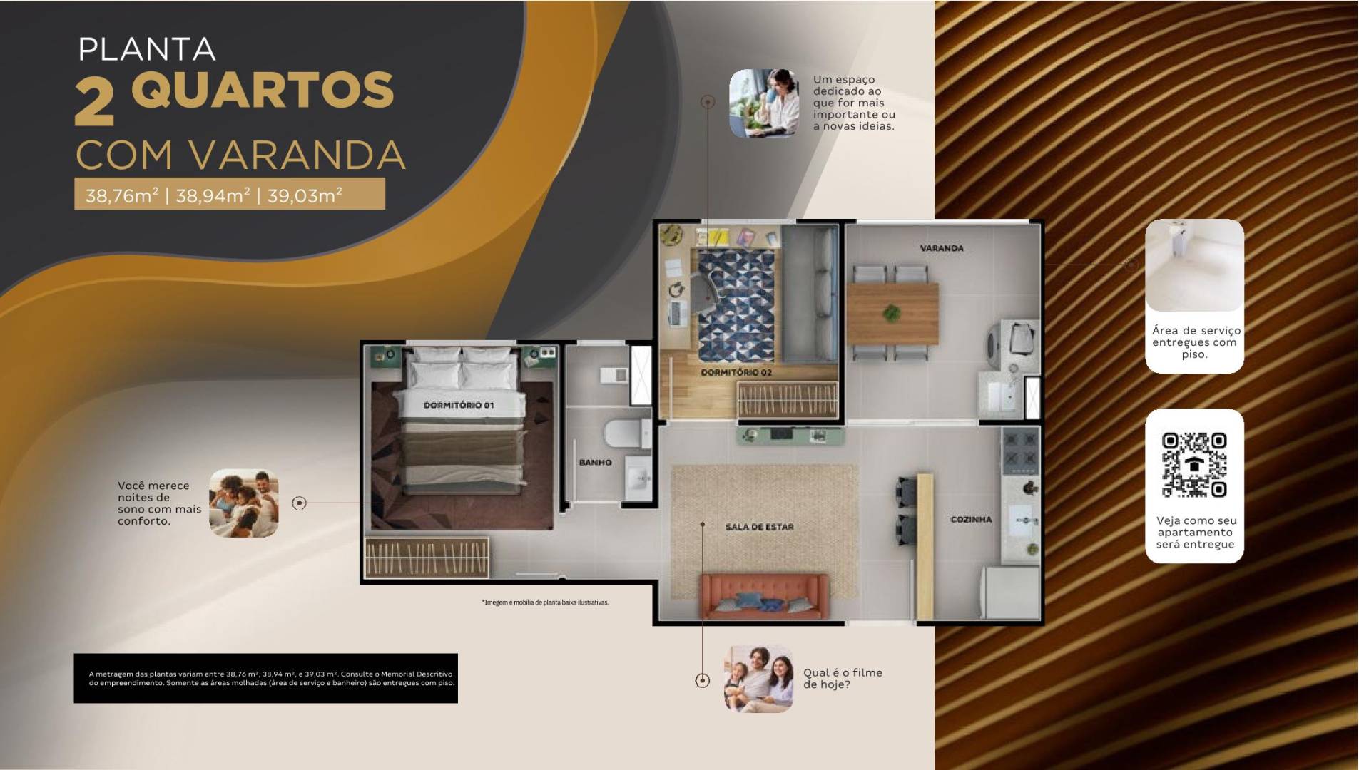 Apartamento, 2 quartos, 38 m² - Foto 6