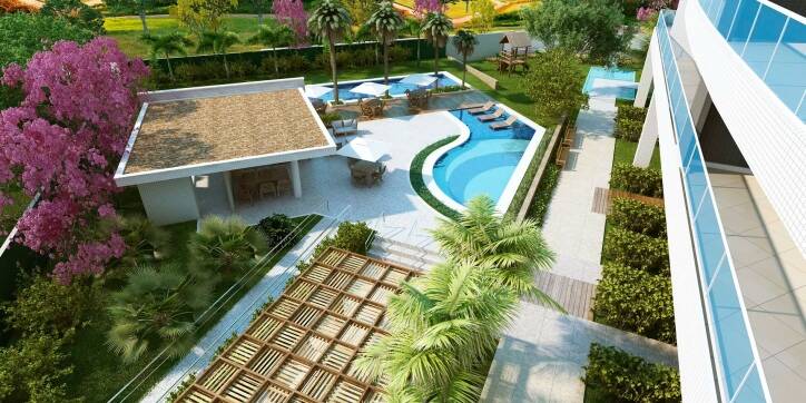 Maison Bartelle, 5 suítes ,6 vagas - Adeota - Fortaleza