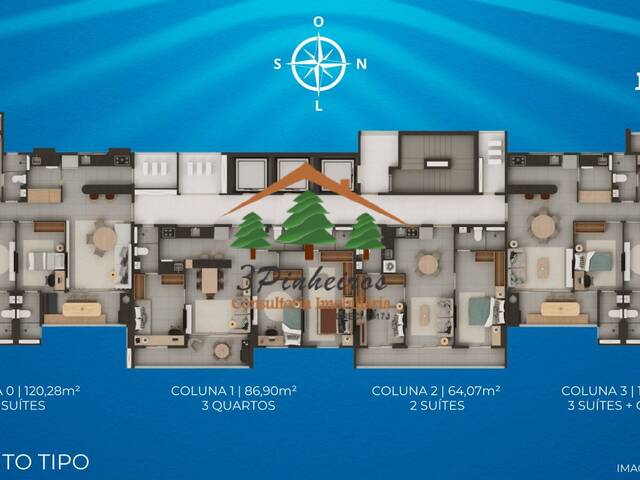#557 - Apartamento para Venda em Fortaleza - CE - 2