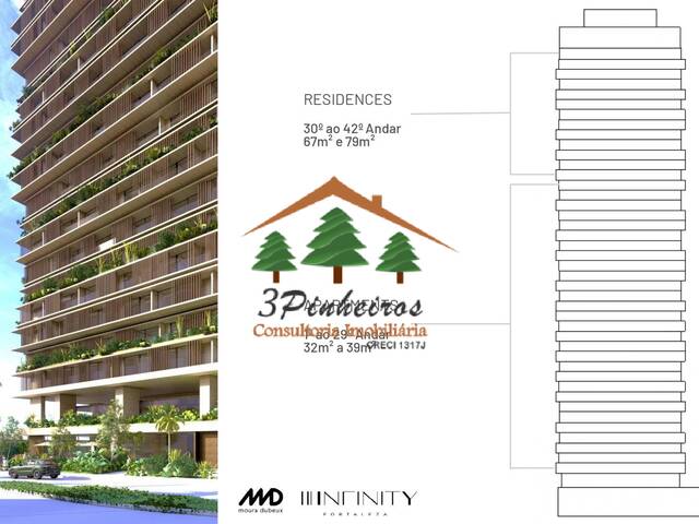 #639 - Apartamento para Venda em Fortaleza - CE - 1