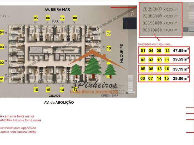 #639 - Apartamento para Venda em Fortaleza - CE - 3